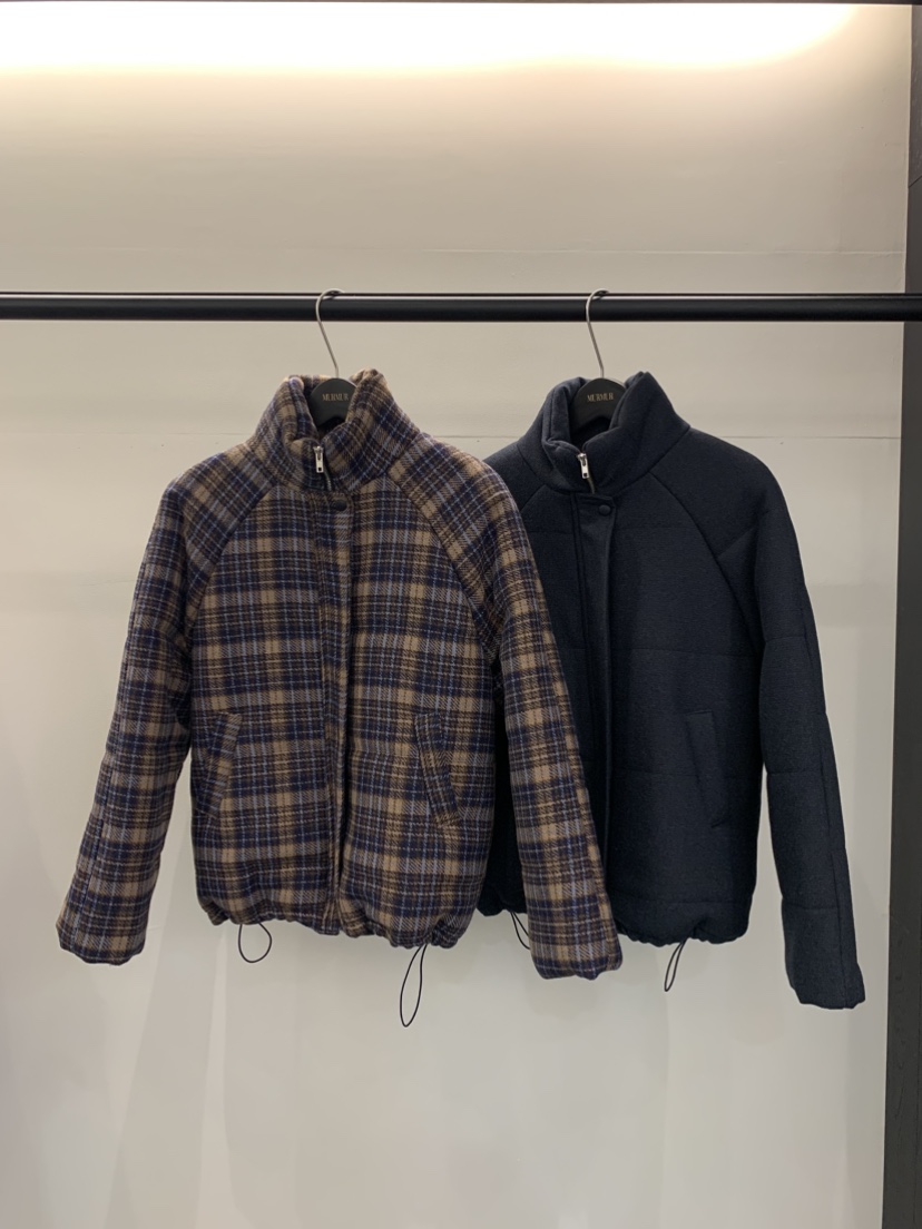 MURMUR東大門㊣直郵女士新品真品推薦職業時尚夾克羊毛填充MURMUR夾克