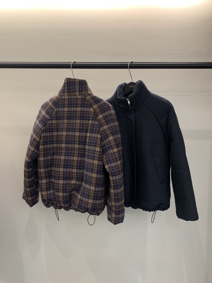 MURMUR東大門㊣直郵女士新品真品推薦職業時尚夾克羊毛填充MURMUR夾克