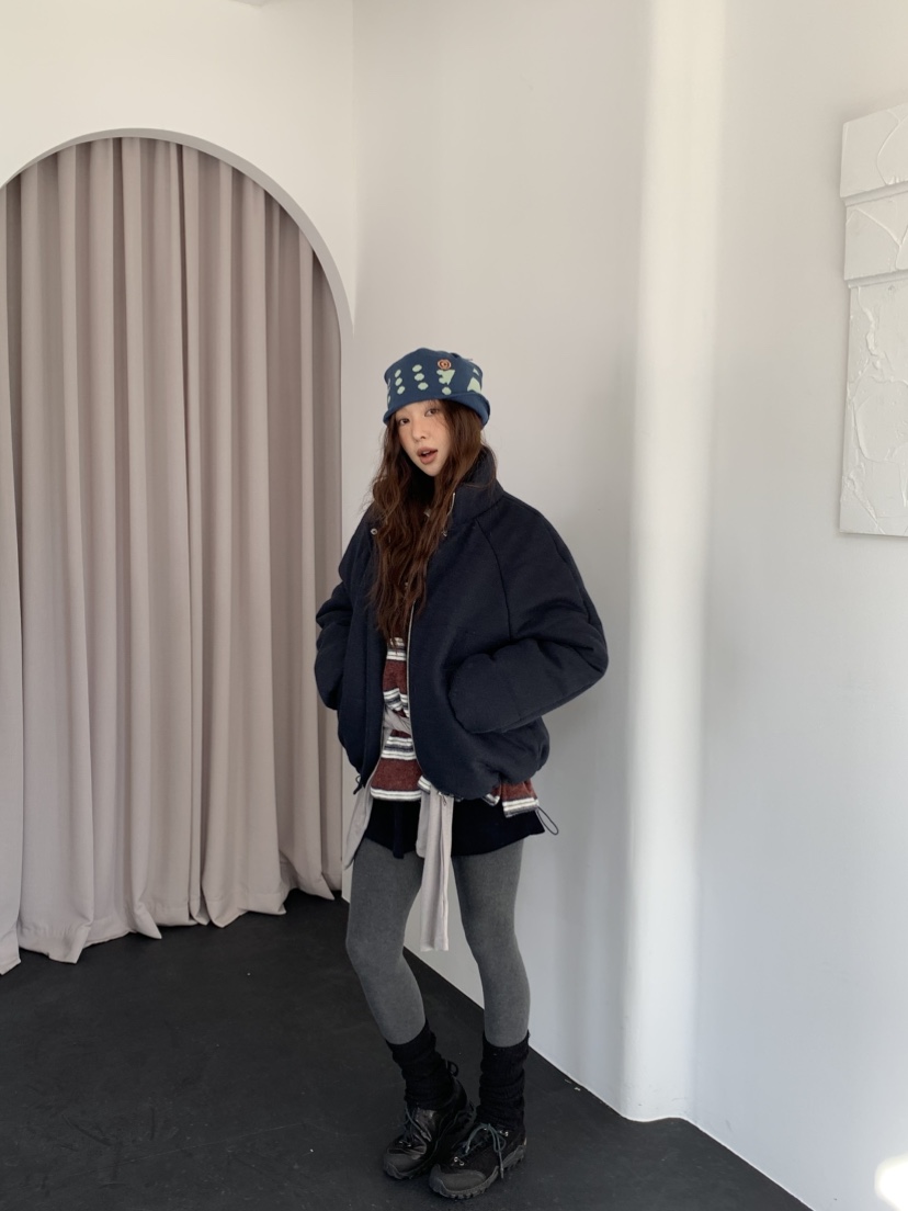 MURMUR東大門㊣直郵女士新品真品推薦職業時尚夾克羊毛填充MURMUR夾克