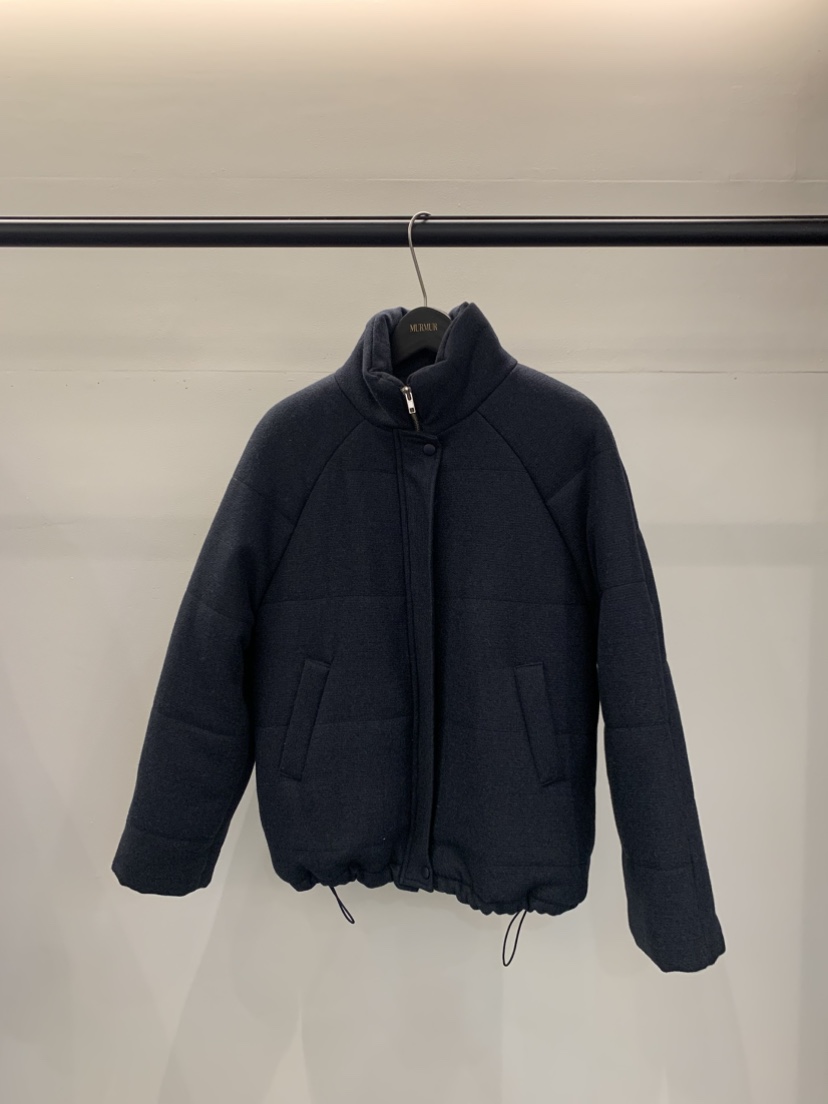 MURMUR東大門㊣直郵女士新品真品推薦職業時尚夾克羊毛填充MURMUR夾克圖色1