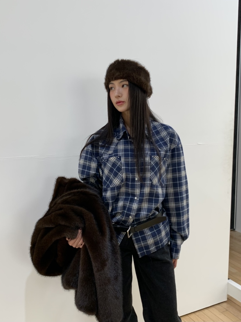 MURMUR韓國直郵㊣女裝新款時尚職業真品人氣休閑襯衫蕾絲衫MURMUR襯衫/蕾絲衫