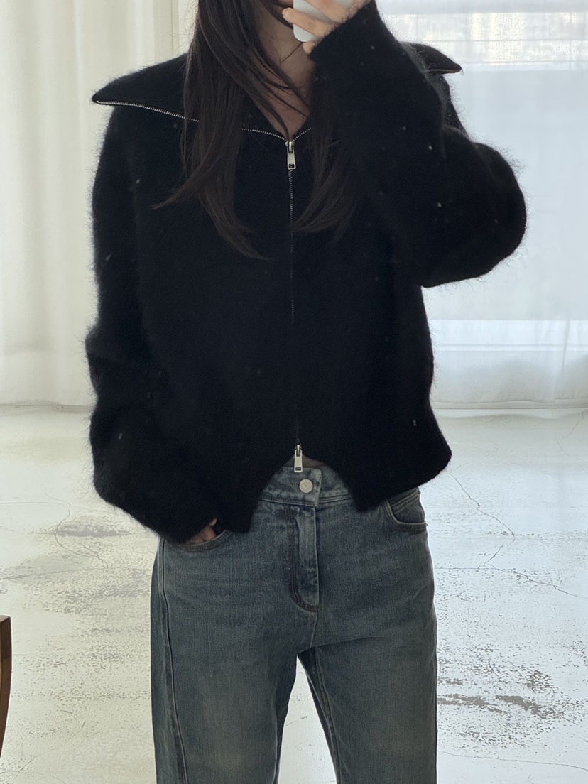 LE-PPL東大門㊣直郵女士新品熱賣真品人氣針織衫馬海毛開衫LE-PPL針織衫