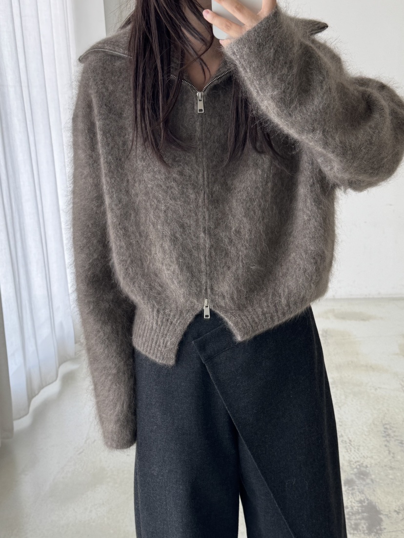 LE-PPL東大門㊣直郵女士新品熱賣真品人氣針織衫馬海毛開衫LE-PPL針織衫