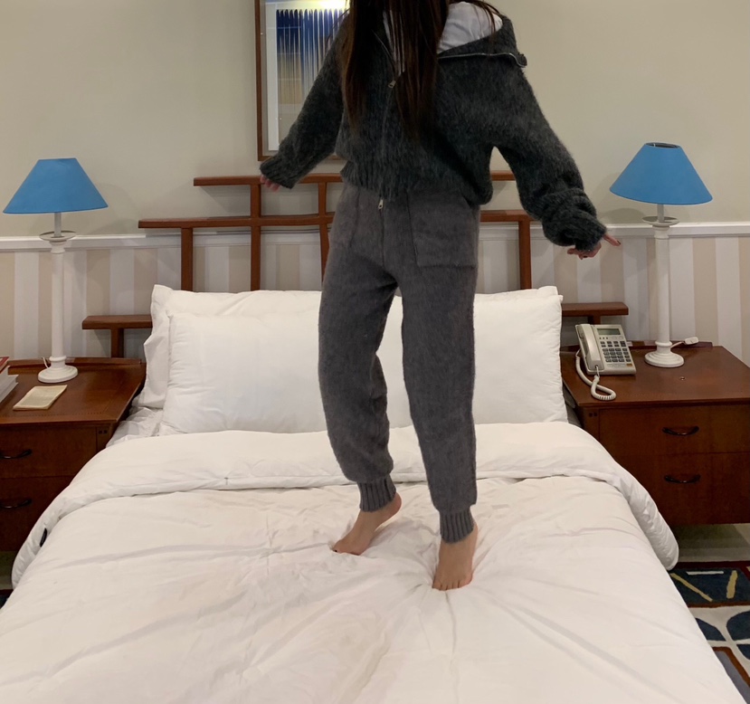 LIKEVAM東大門㊣直郵女士新品休閑人氣時尚推薦25秋冬休閑褲LIKEVAM休閑褲