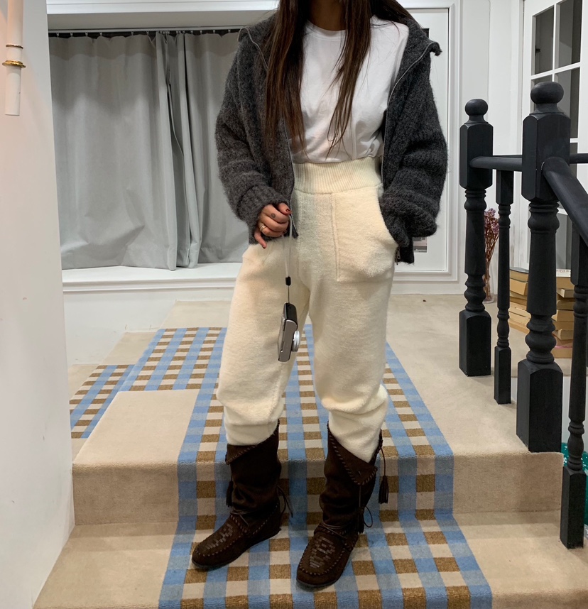 LIKEVAM東大門㊣直郵女士新品休閑人氣時尚推薦25秋冬休閑褲LIKEVAM休閑褲