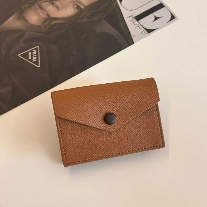 TROUVAILLE韓國代購㊣女士新品職業休閑錢包卡包零錢包牛皮TROUVAILLE錢包/卡包/零錢包
