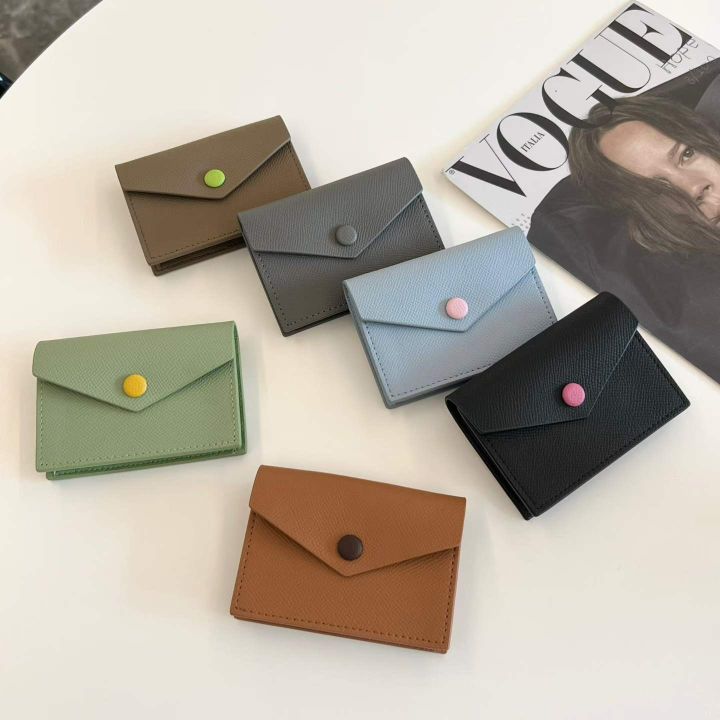 TROUVAILLE韓國代購㊣女士新品職業休閑錢包卡包零錢包牛皮TROUVAILLE錢包/卡包/零錢包