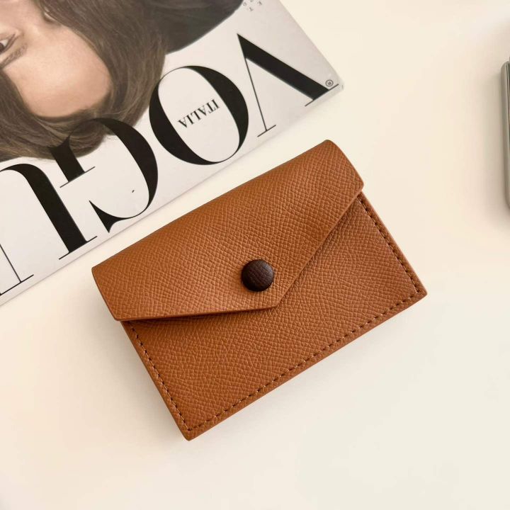 TROUVAILLE韓國代購㊣女士新品職業休閑錢包卡包零錢包牛皮TROUVAILLE錢包/卡包/零錢包