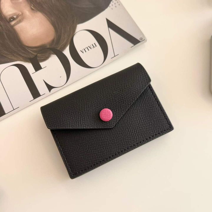 TROUVAILLE韓國代購㊣女士新品職業休閑錢包卡包零錢包牛皮TROUVAILLE錢包/卡包/零錢包