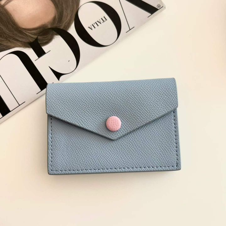 TROUVAILLE韓國代購㊣女士新品職業休閑錢包卡包零錢包牛皮TROUVAILLE錢包/卡包/零錢包圖色4
