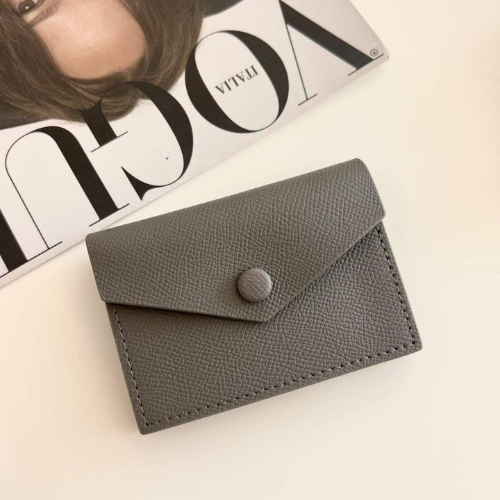 TROUVAILLE韓國代購㊣女士新品職業休閑錢包卡包零錢包牛皮TROUVAILLE錢包/卡包/零錢包圖色5
