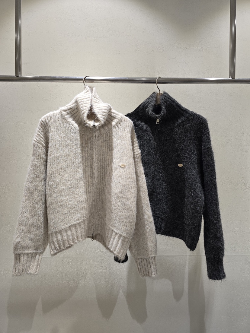 LIKEVAM東大門㊣直郵女士新款推薦人氣25秋冬職業針織衫開衫LIKEVAM針織衫