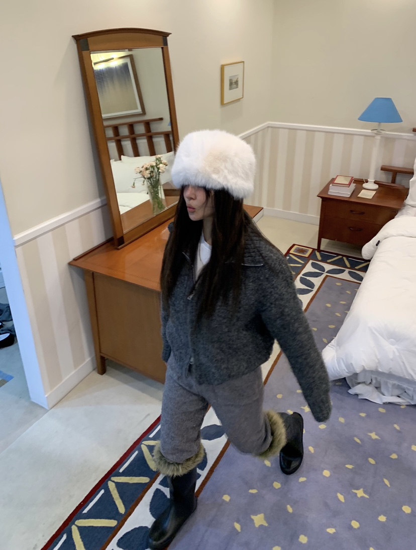 LIKEVAM東大門㊣直郵女士新款推薦人氣25秋冬職業針織衫開衫LIKEVAM針織衫