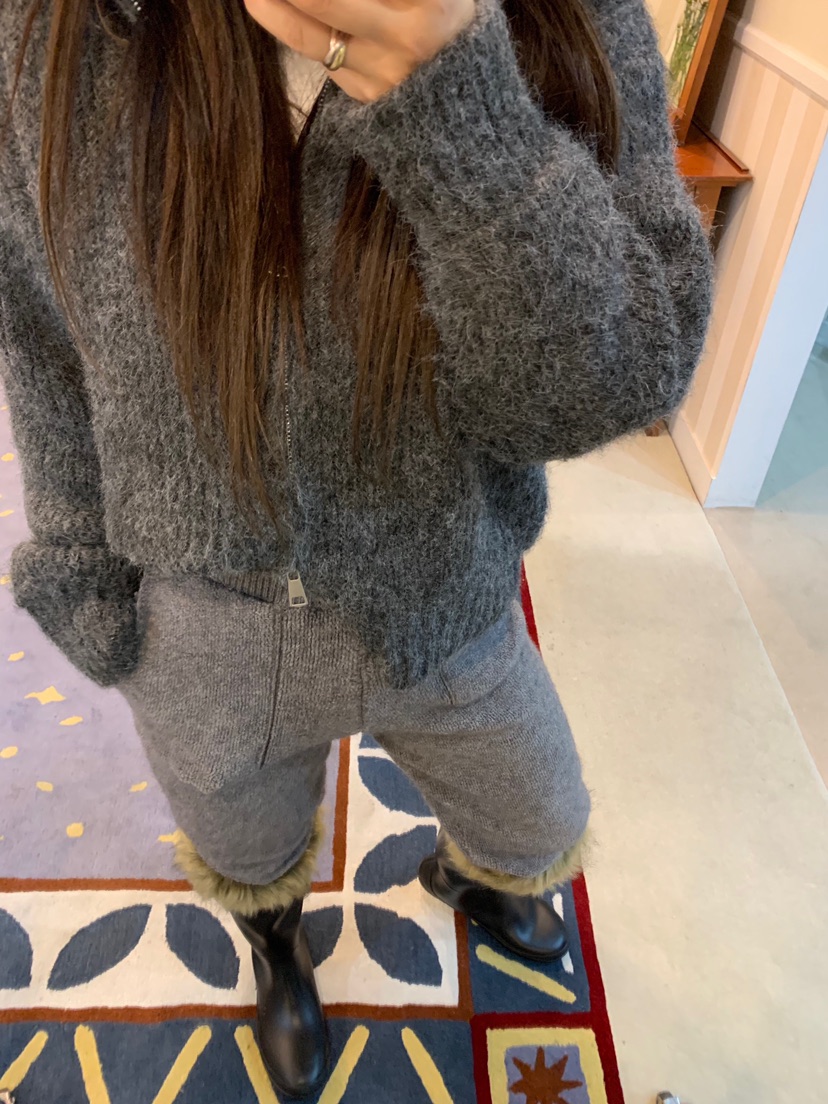 LIKEVAM東大門㊣直郵女士新款推薦人氣25秋冬職業針織衫開衫LIKEVAM針織衫