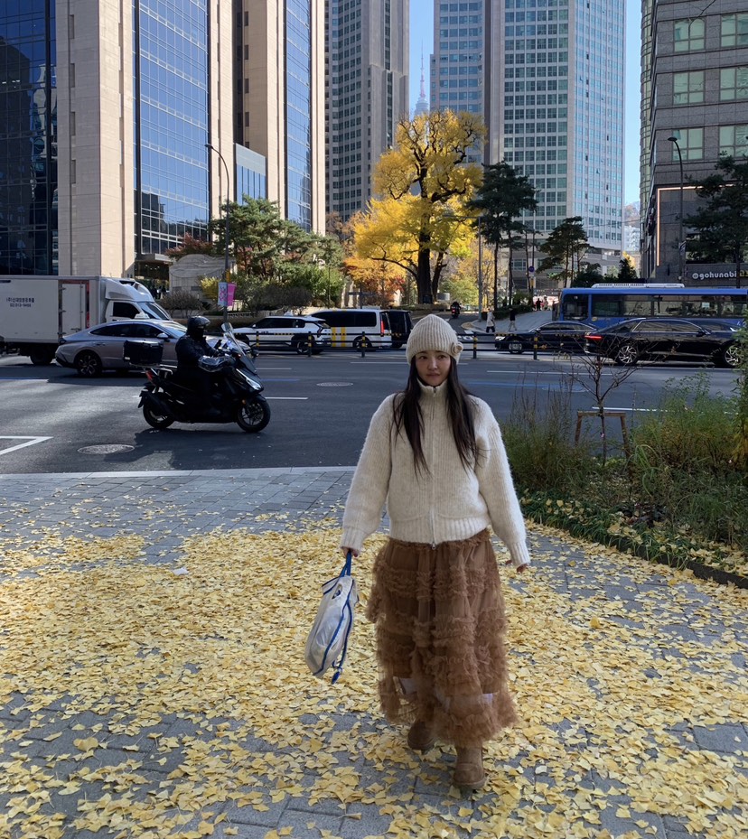 LIKEVAM東大門㊣直郵女士新款推薦人氣25秋冬職業針織衫開衫LIKEVAM針織衫