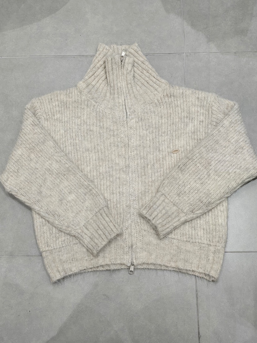 LIKEVAM東大門㊣直郵女士新款推薦人氣25秋冬職業針織衫開衫LIKEVAM針織衫圖色2