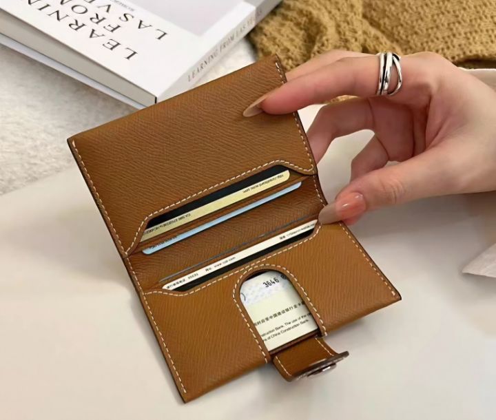 TROUVAILLE東大門㊣實拍女裝新品人氣時尚錢包卡包零錢包牛皮TROUVAILLE錢包/卡包/零錢包