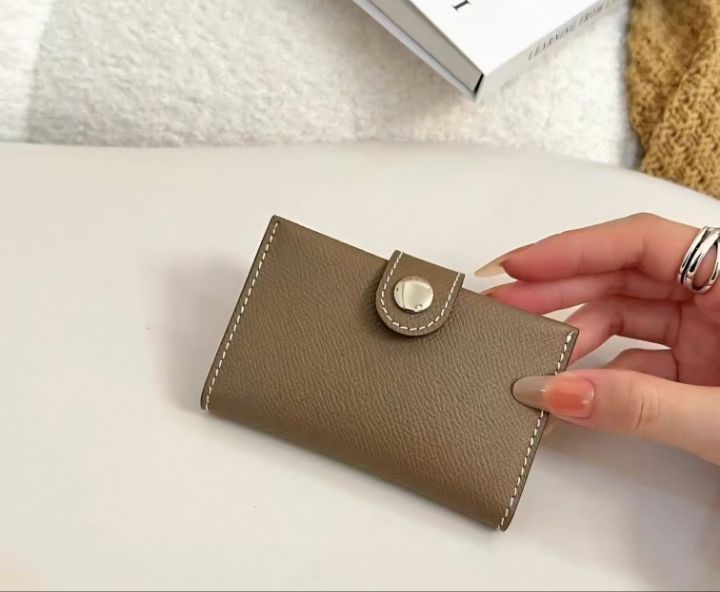 TROUVAILLE東大門㊣實拍女裝新品人氣時尚錢包卡包零錢包牛皮TROUVAILLE錢包/卡包/零錢包