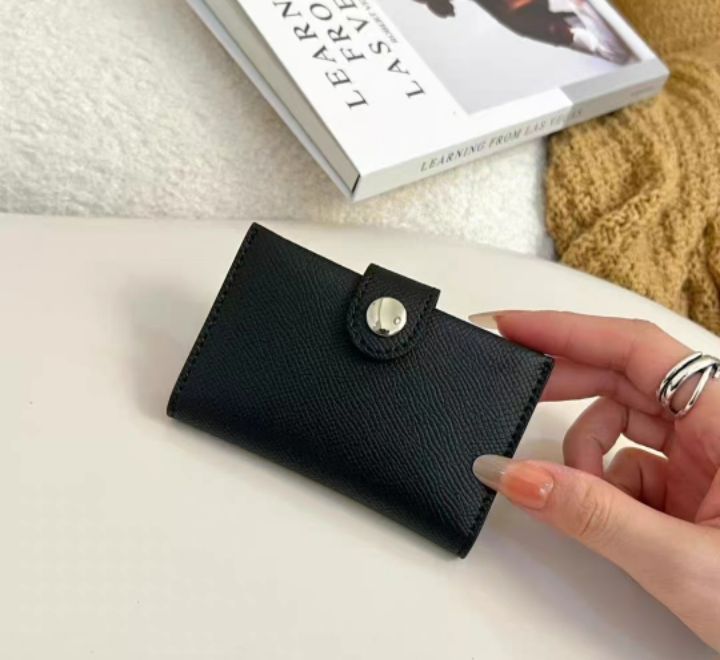 TROUVAILLE東大門㊣實拍女裝新品人氣時尚錢包卡包零錢包牛皮TROUVAILLE錢包/卡包/零錢包圖色1