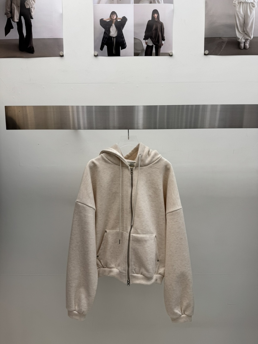 AMOOD韓國直郵㊣女士新品時尚真品人氣職業推薦25秋冬熱賣夾克AMOOD夾克圖色1