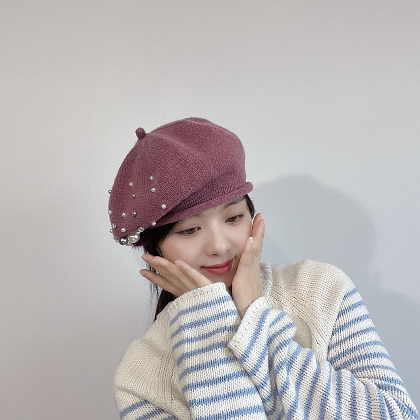 LOVELY HAT韓國直郵㊣女裝新品時尚職業25秋冬推薦休閑帽子LOVELY HAT帽子