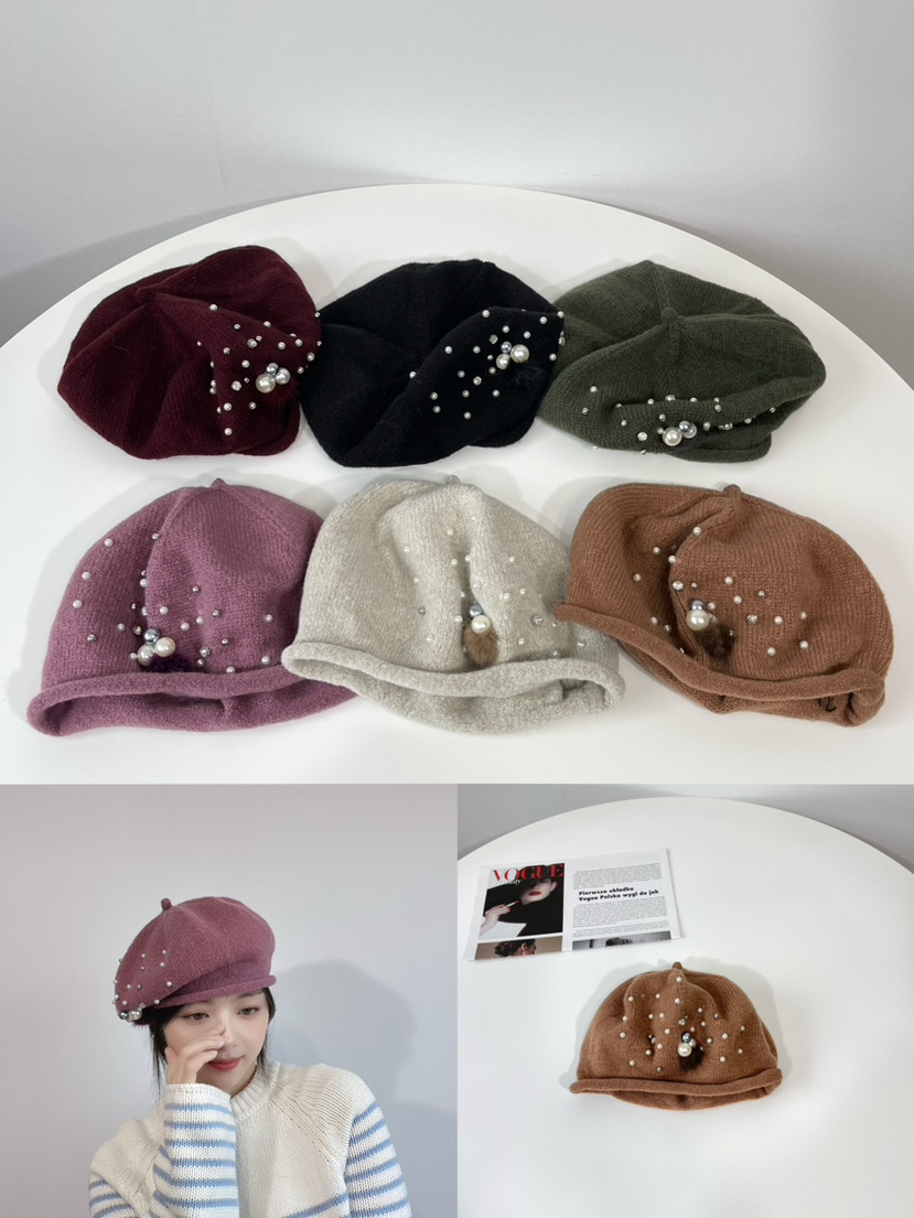 LOVELY HAT韓國直郵㊣女裝新品時尚職業25秋冬推薦休閑帽子LOVELY HAT帽子