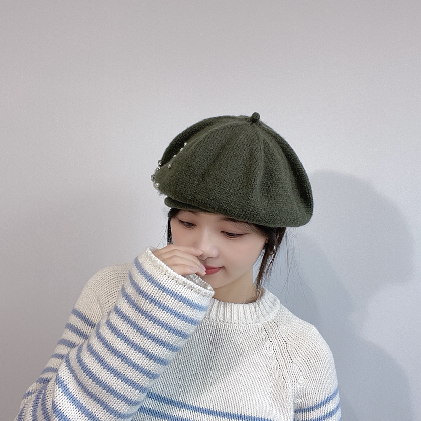 LOVELY HAT韓國直郵㊣女裝新品時尚職業25秋冬推薦休閑帽子LOVELY HAT帽子圖色2