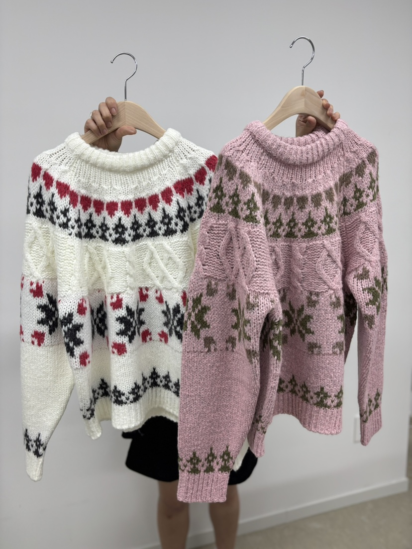 AWESOME-L韓國直郵㊣女裝新款推薦休閑25秋冬職業人氣針織衫AWESOME-L針織衫