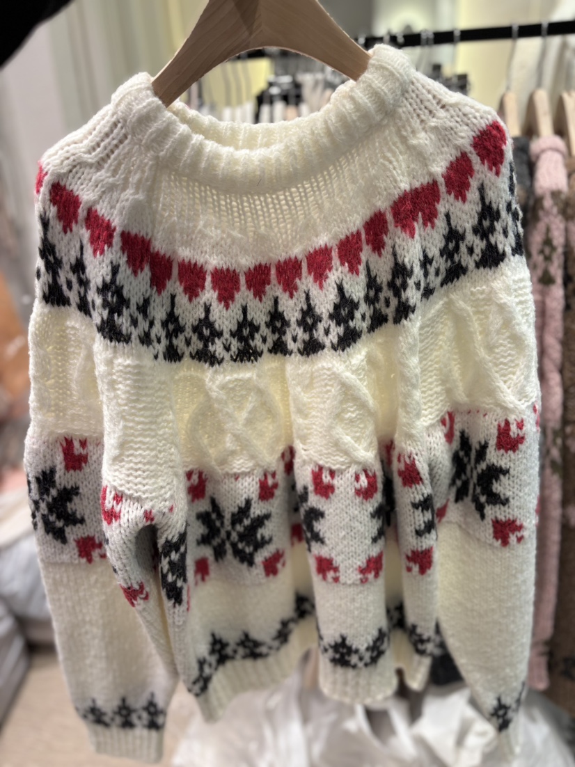 AWESOME-L韓國直郵㊣女裝新款推薦休閑25秋冬職業人氣針織衫AWESOME-L針織衫圖色3