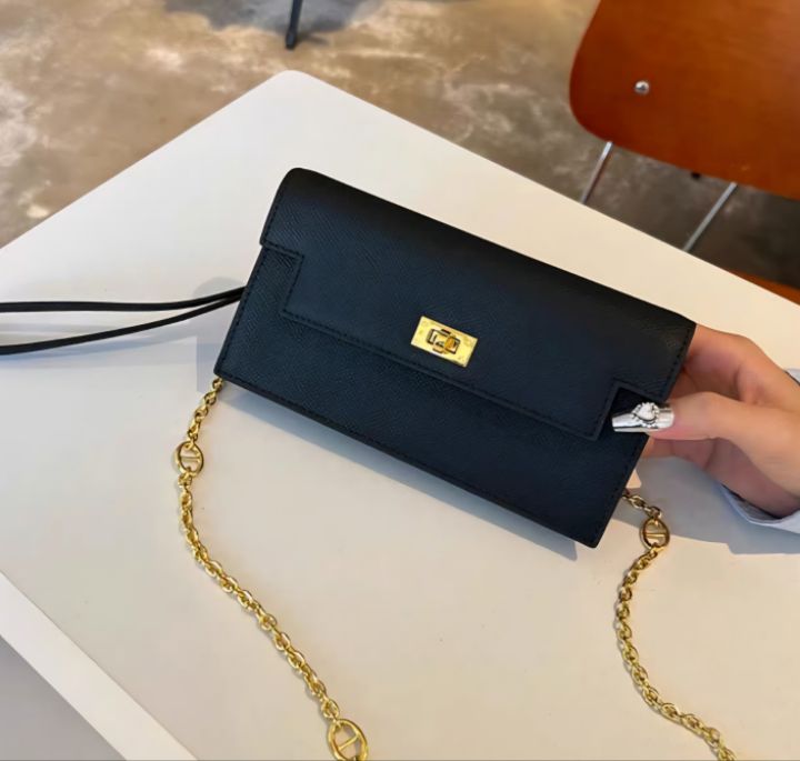 TROUVAILLE東大門㊣代購女士新款真品25秋冬手拿包腋下包牛皮TROUVAILLE手拿包/腋下包圖色3