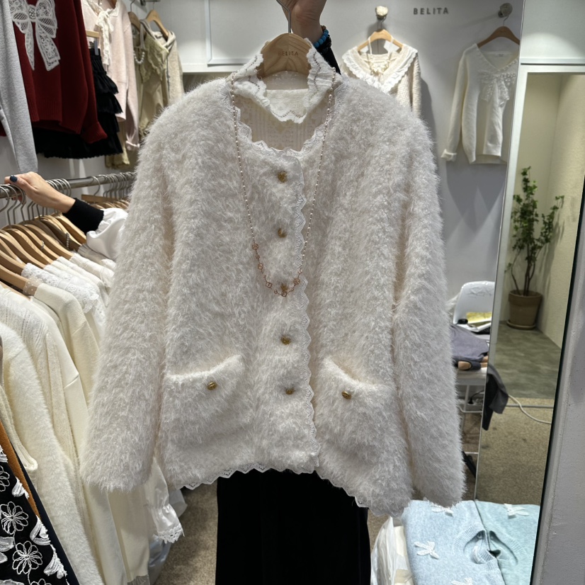 BELITA東大門㊣實拍女士新款真品時尚休閑人氣熱賣25秋冬夾克BELITA夾克圖色1