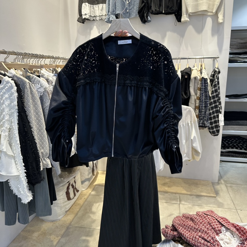 LADYBUG+ADORABLE東大門㊣直郵女士新款真品推薦襯衫蕾絲衫LADYBUG/Adorable襯衫/蕾絲衫圖色2