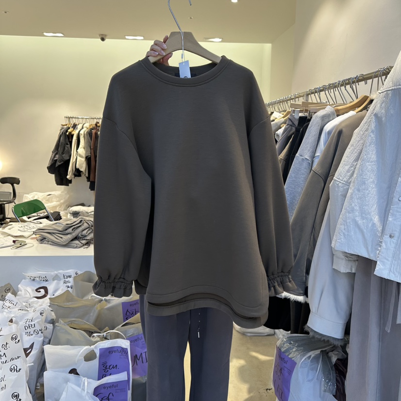 EYEFUL-Q東大門㊣實拍女裝新品人氣熱賣休閑推薦25秋冬衛衣加絨eyeful衛衣圖色3