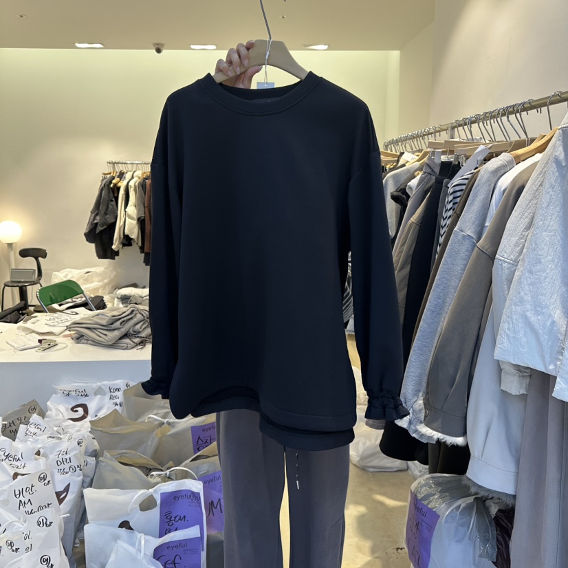 EYEFUL-Q東大門㊣實拍女裝新品人氣熱賣休閑推薦25秋冬衛衣加絨eyeful衛衣圖色4