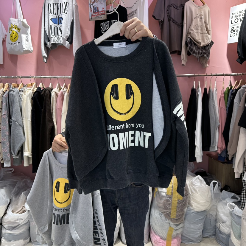 K STORY東大門㊣直郵女裝新品時尚休閑職業人氣熱賣推薦衛衣K STORY衛衣圖色2