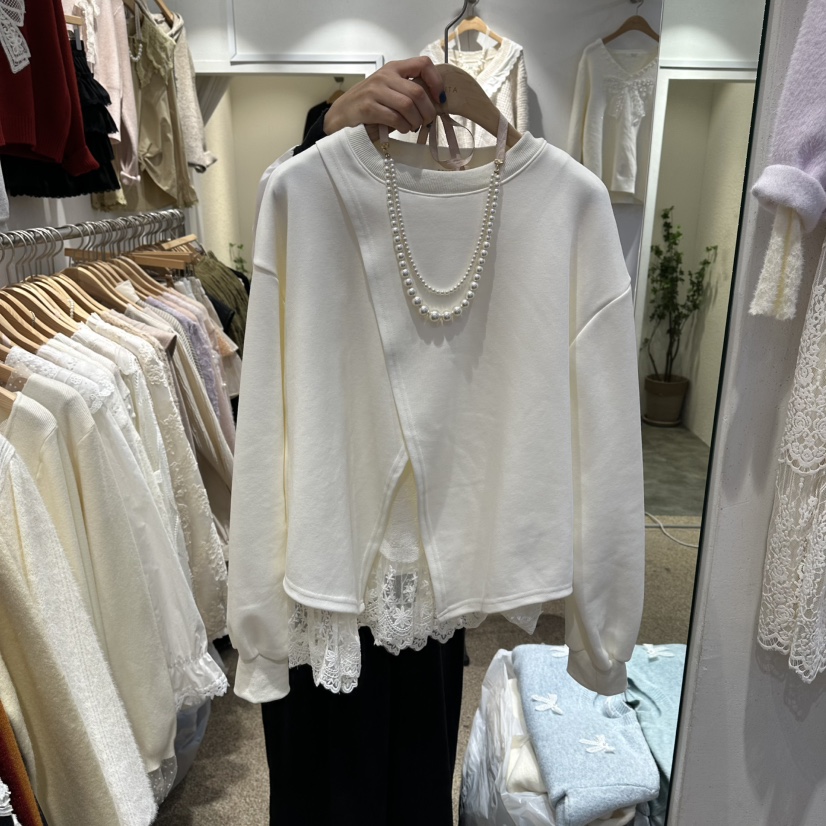 BELITA韓國代購㊣女裝新款真品休閑時尚25秋冬人氣推薦長袖T恤BELITA長袖T恤圖色2