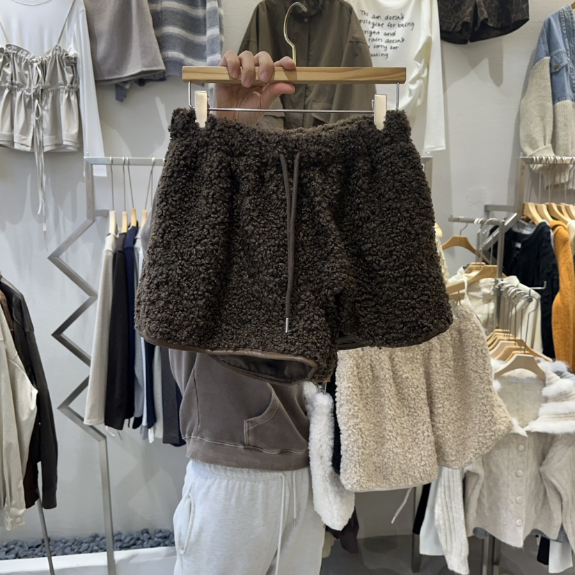 HIPTIQUE東大門㊣實拍女士新款熱賣真品25秋冬人氣休閑短褲HIPTIQUE短褲圖色2