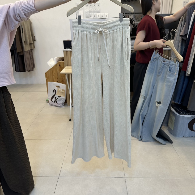 FUNNY POWDER東大門㊣直郵女裝新品職業推薦人氣休閑休閑褲THE FUNNY休閑褲圖色1