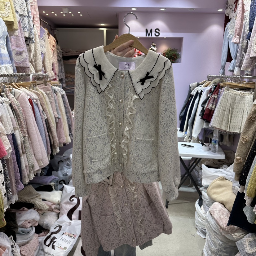 MS東大門㊣實拍女裝新款人氣熱賣25秋冬真品職業時尚休閑夾克MS夾克圖色2