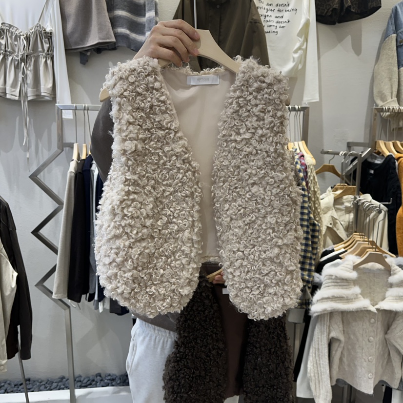 HIPTIQUE東大門㊣代購女士新品人氣推薦真品25秋冬熱賣馬甲HIPTIQUE馬甲圖色2