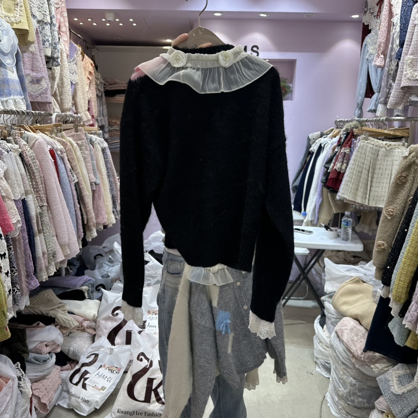 MS東大門㊣代購女裝新款熱賣真品推薦職業時尚休閑人氣毛衣MS毛衣