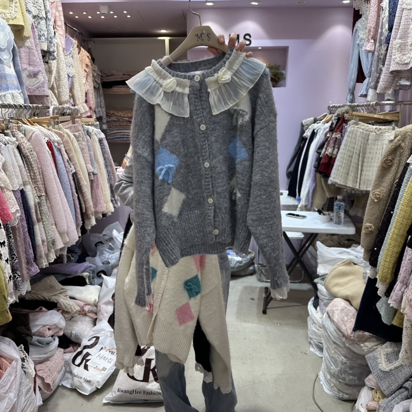 MS東大門㊣代購女裝新款熱賣真品推薦職業時尚休閑人氣毛衣MS毛衣圖色2