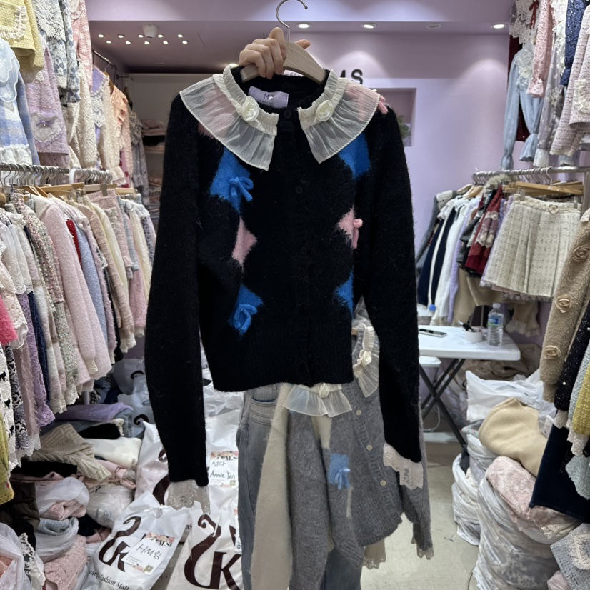 MS東大門㊣代購女裝新款熱賣真品推薦職業時尚休閑人氣毛衣MS毛衣圖色3