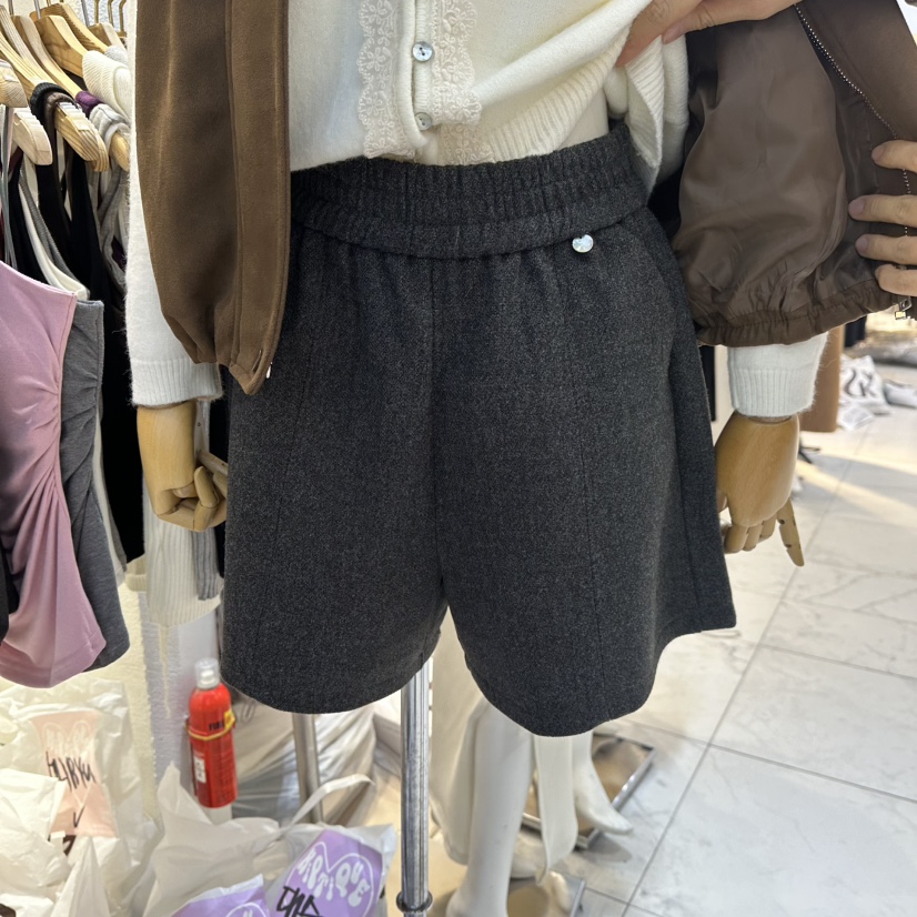 HIPTIQUE東大門㊣代購女士新品推薦真品25秋冬休閑時尚短褲HIPTIQUE短褲圖色3