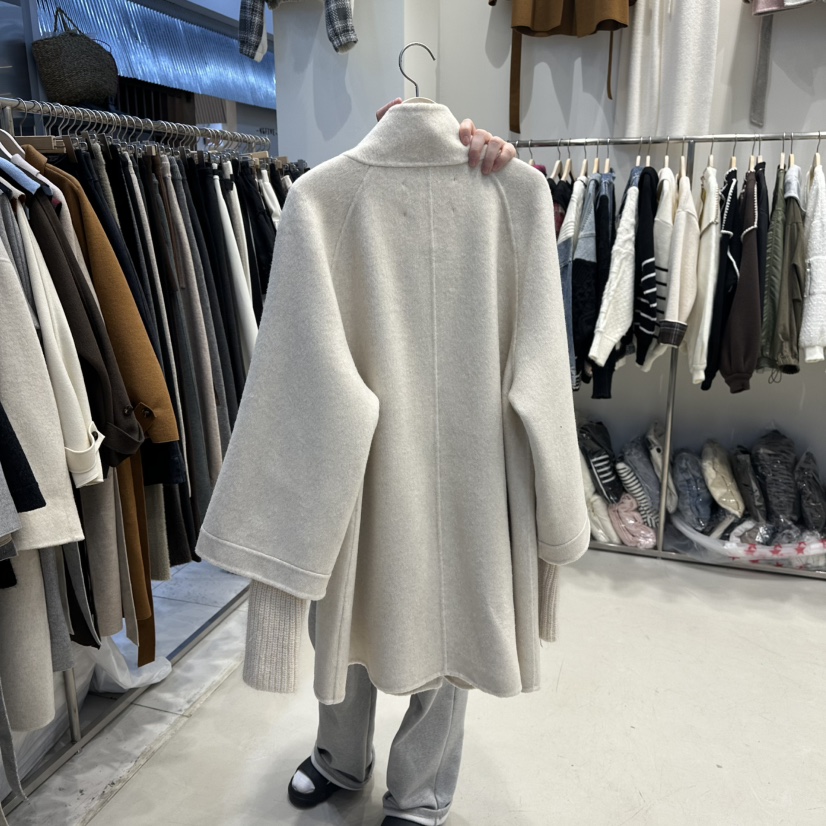 HOT PLACE東大門㊣實拍女裝新款職業真品時尚推薦中長款大衣HOT PLACE_ISSUE/DREAM GIRIS中長款大衣