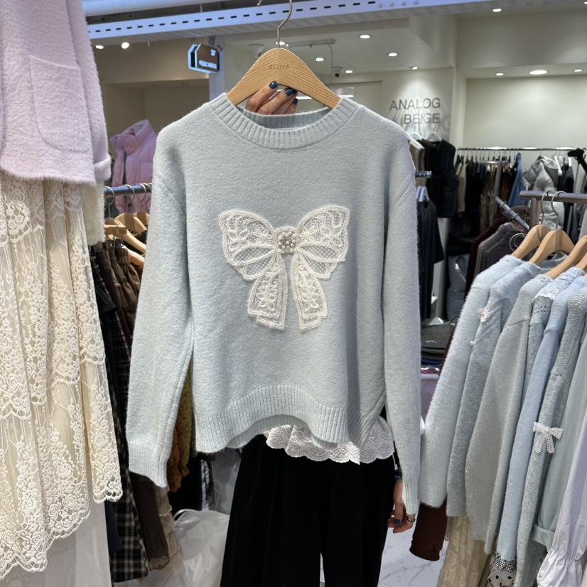 BELITA東大門㊣直郵女裝新品25秋冬職業熱賣時尚休閑推薦毛衣BELITA毛衣圖色1