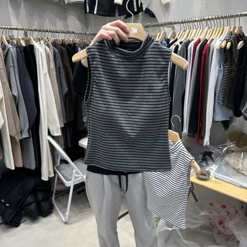 HOT PLACE東大門㊣直郵女裝新款職業熱賣25秋冬推薦吊帶背心HOT PLACE_ISSUE/DREAM GIRIS吊帶/背心圖色2