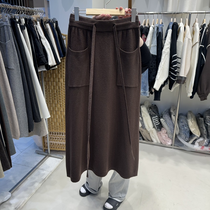 HOT PLACE東大門㊣實拍女裝新款職業休閑推薦人氣25秋冬長裙HOT PLACE_ISSUE/DREAM GIRIS長裙圖色2