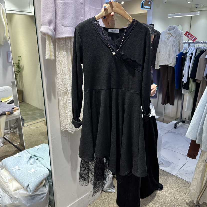 BELITA東大門㊣直郵女裝新款真品熱賣推薦人氣休閑時尚連衣裙BELITA連衣裙圖色2