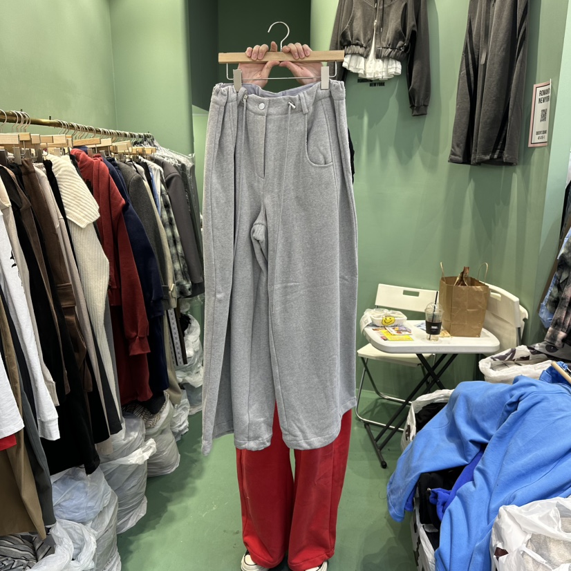 ROMANTIC NEWYORK韓國代購㊣女士新品熱賣25秋冬時尚休閑褲ROMANTIC NEWYORK休閑褲圖色2